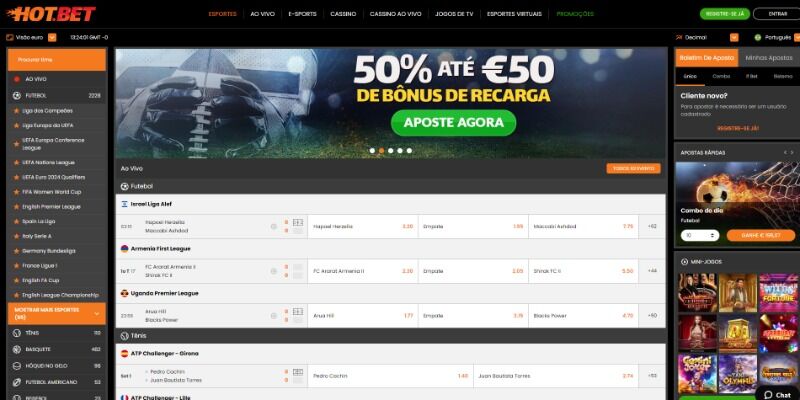 #3 Site de Apostas no país – Hotbet