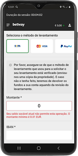 betway pagamentos